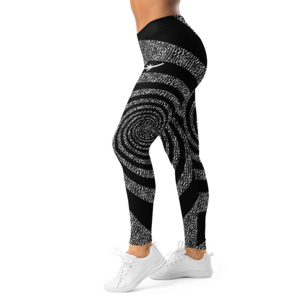 Noir Turtle Dove Leggings